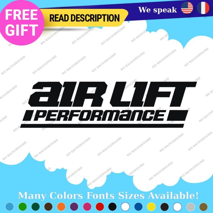 Fits Air Lift Performance Decals Stickers Vinyl Airmax Suspension Link Airlift - Image 3
