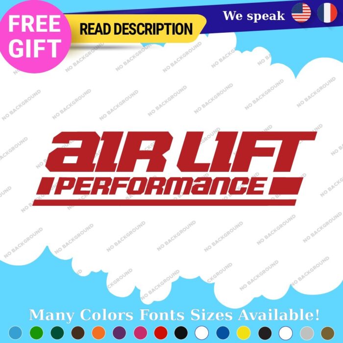 Fits Air Lift Performance Decals Stickers Vinyl Airmax Suspension Link Airlift - Image 5