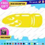 JDM Bullet Decals Stickers Vinyl Bill Super Mario Drift Stance Car Japan - Image 4