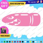 JDM Bullet Decals Stickers Vinyl Bill Super Mario Drift Stance Car Japan - Image 9