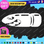 JDM Bullet Decals Stickers Vinyl Bill Super Mario Drift Stance Car Japan - Image 14