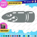 JDM Bullet Decals Stickers Vinyl Bill Super Mario Drift Stance Car Japan - Image 19