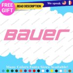 Fit Bauer Decal Sticker Vinyl CCM Hockey Classic Vintage Helmet Ice Skate Game 2 - Image 3