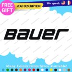 Fit Bauer Decal Sticker Vinyl CCM Hockey Classic Vintage Helmet Ice Skate Game 2 - Image 5