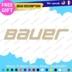 Fit Bauer Decal Sticker Vinyl CCM Hockey Classic Vintage Helmet Ice Skate Game 2 - Image 7