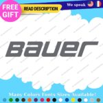 Fit Bauer Decal Sticker Vinyl CCM Hockey Classic Vintage Helmet Ice Skate Game 2 - Image 8