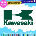 Fits Kawasaki Decals Stickers Vinyl Moto Bike Vintage Motocross Team Cafe Racing - Image 11