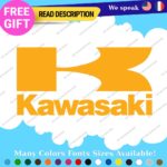 Fits Kawasaki Decals Stickers Vinyl Moto Bike Vintage Motocross Team Cafe Racing - Image 12