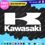 Fits Kawasaki Decals Stickers Vinyl Moto Bike Vintage Motocross Team Cafe Racing - Image 13