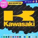Fits Kawasaki Decals Stickers Vinyl Moto Bike Vintage Motocross Team Cafe Racing - Image 14