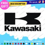 Fits Kawasaki Decals Stickers Vinyl Moto Bike Vintage Motocross Team Cafe Racing - Image 15