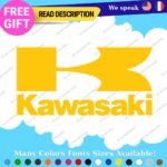 Fits Kawasaki Decals Stickers Vinyl Moto Bike Vintage Motocross Team Cafe Racing - Image 16