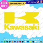 Fits Kawasaki Decals Stickers Vinyl Moto Bike Vintage Motocross Team Cafe Racing - Image 17