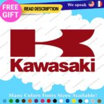 Fits Kawasaki Decals Stickers Vinyl Moto Bike Vintage Motocross Team Cafe Racing - Image 18