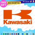 Fits Kawasaki Decals Stickers Vinyl Moto Bike Vintage Motocross Team Cafe Racing - Image 20