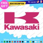 Fits Kawasaki Decals Stickers Vinyl Moto Bike Vintage Motocross Team Cafe Racing - Image 21