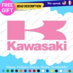 Fits Kawasaki Decals Stickers Vinyl Moto Bike Vintage Motocross Team Cafe Racing - Image 22