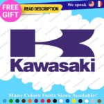 Fits Kawasaki Decals Stickers Vinyl Moto Bike Vintage Motocross Team Cafe Racing - Image 23