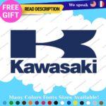 Fits Kawasaki Decals Stickers Vinyl Moto Bike Vintage Motocross Team Cafe Racing - Image 24