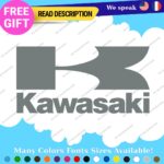 Fits Kawasaki Decals Stickers Vinyl Moto Bike Vintage Motocross Team Cafe Racing - Image 4