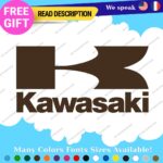 Fits Kawasaki Decals Stickers Vinyl Moto Bike Vintage Motocross Team Cafe Racing - Image 5