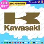 Fits Kawasaki Decals Stickers Vinyl Moto Bike Vintage Motocross Team Cafe Racing - Image 8