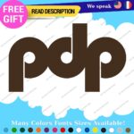 Fits Pacific Percussion PBP Bass Drum Decals Sticker Vinyl Replacement Old Band - Image 19