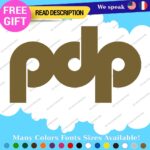 Fits Pacific Percussion PBP Bass Drum Decals Sticker Vinyl Replacement Old Band - Image 22