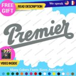 Fits Premier Drum 50s Decal Stickers Vinyl Bass Music Snare Cymbal Percusion Set - Image 19