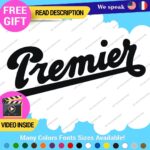 Fits Premier Drum 50s Decal Stickers Vinyl Bass Music Snare Cymbal Percusion Set - Image 3