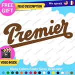 Fits Premier Drum 50s Decal Stickers Vinyl Bass Music Snare Cymbal Percusion Set - Image 24