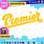 Fits Premier Drum 50s Decal Stickers Vinyl Bass Music Snare Cymbal Percusion Set - Image 4