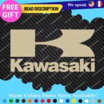 Fits Kawasaki Decals Stickers Vinyl Moto Bike Vintage Motocross Team Cafe Racing - Image 28