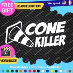 Cone Killer Decals Stickers Vinyl Drift Jdm Euro Car Road Lowered Race Truck - Image 21