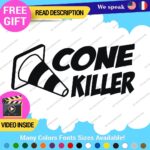 Cone Killer Decals Stickers Vinyl Drift Jdm Euro Car Road Lowered Race Truck - Image 22