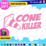 Cone Killer Decals Stickers Vinyl Drift Jdm Euro Car Road Lowered Race Truck - Image 5