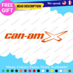 Fits Can-Am X Decal Vinyl Sticker Team Outlander Maverick BRP Spyder Ryker X ATV - Image 3