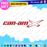 Fits Can-Am X Decal Vinyl Sticker Team Outlander Maverick BRP Spyder Ryker X ATV - Image 25