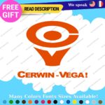 Fits Cerwin Vega Decals Stickers Vinyl Audio Speaker D9 LS-12 VS100 Bass Sound 2