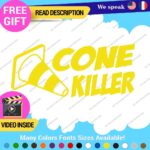 Cone Killer Decals Stickers Vinyl Drift Jdm Euro Car Road Lowered Race Truck - Image 27