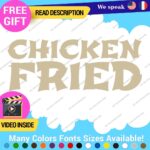 Chicken Fried Decals Stickers Vinyl Animal Chinese Cook Food - Image 8