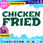 Chicken Fried Decals Stickers Vinyl Animal Chinese Cook Food - Image 10
