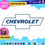 Fits 1964 Chevrolet Decal Stickers Vinyl Chevy Silverado Old Bowtie SS Tailgate - Image 3