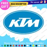 Fits KTM Decals Stickers Vinyl Racing Motocross Team Duke SX SXF Moto Bike Dirty - Image 13