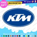 Fits KTM Decals Stickers Vinyl Racing Motocross Team Duke SX SXF Moto Bike Dirty - Image 7