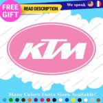 Fits KTM Decals Stickers Vinyl Racing Motocross Team Duke SX SXF Moto Bike Dirty - Image 9