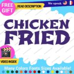 Chicken Fried Decals Stickers Vinyl Animal Chinese Cook Food - Image 15