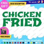 Chicken Fried Decals Stickers Vinyl Animal Chinese Cook Food - Image 22