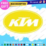 Fits KTM Decals Stickers Vinyl Racing Motocross Team Duke SX SXF Moto Bike Dirty - Image 27