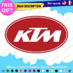 Fits KTM Decals Stickers Vinyl Racing Motocross Team Duke SX SXF Moto Bike Dirty - Image 29